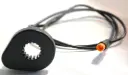 Universele pedaalas rotatie PAS Sensor 3 pin, 12 pulsen, mannelijk M8 julet oranje kabel lengte 90cm