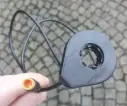 Kingmeter Mini PAS Sensor 3 pin, 12 pulsen, mannelijk mini M7 oranje kabel lengte 90cm