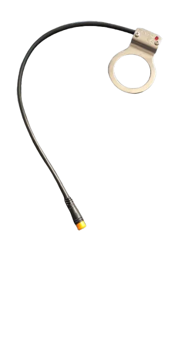 Rotatiesensor met glas LED - 250 mm, mannelijk 3 pin jullet waterdicht