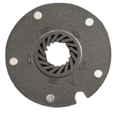 Magneet schijf op de pedaalas 5 punten diameter 65mm