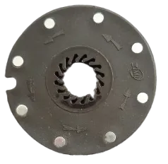 Magneet schijf op de pedaalas 8 punten diameter 65mm