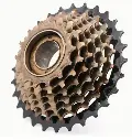 7 speed Cassette/Pion, 14-28T Logan  3/32"