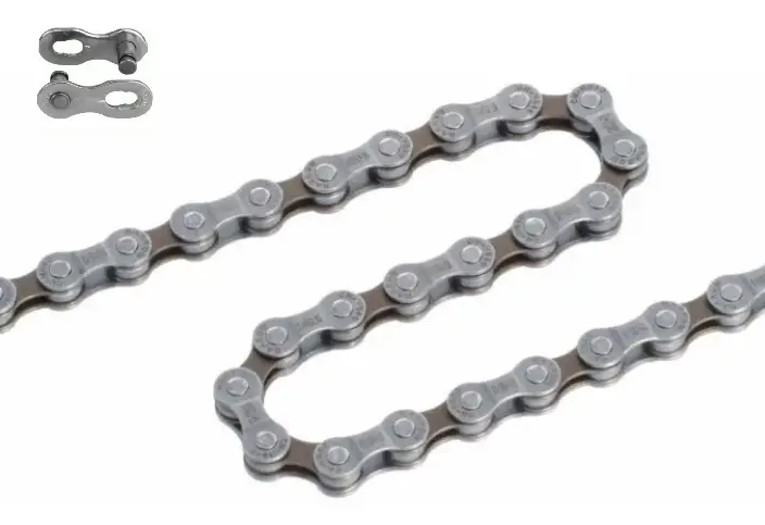 8 Speed ketting zilver EBike hardstaal Link Systeem Logan 3/32"