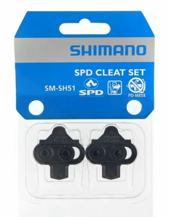 Shimano Schoenplaatjes SM-SH51 met schroefplaatjes