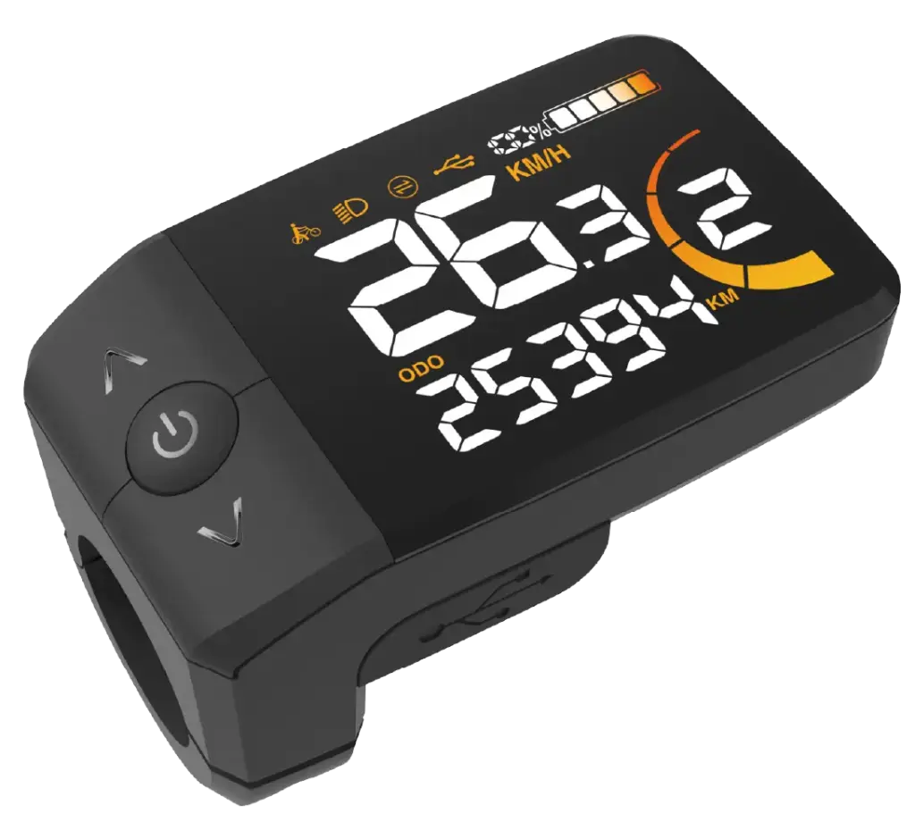 EEMS D01 Kleuren display 3 knoppen