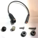 Universele Speedsensor 3 pin vrouwelijk mini connector kabel lengte 25cm