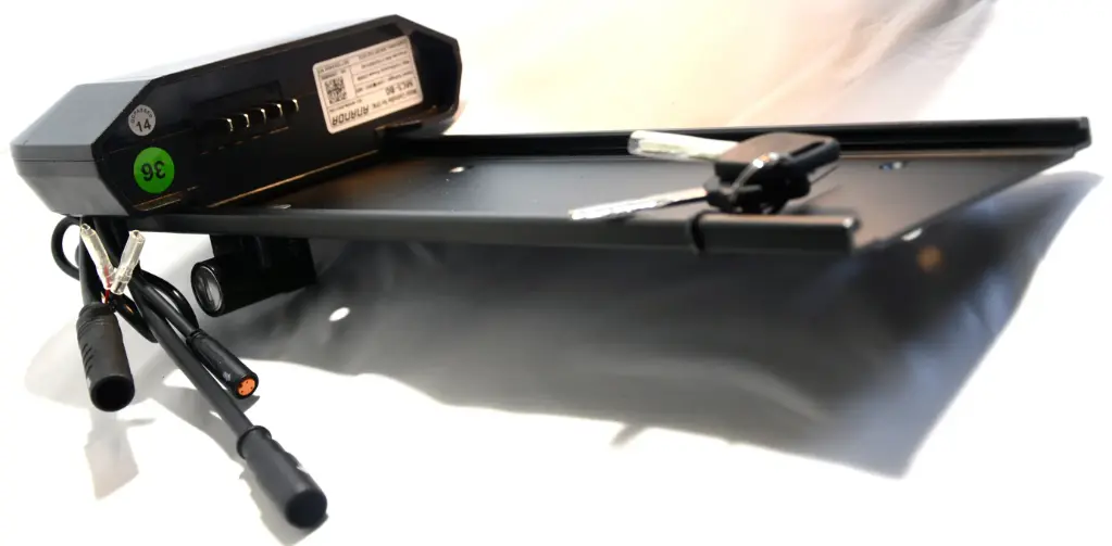 Ananda / Greenway batterij slede met controller en slot met twee sleutels