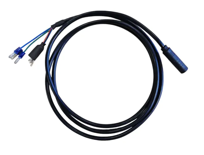 Stella Motorkabel Mobi HD16 / 6pin / 2350mm, speedsensor losse draden