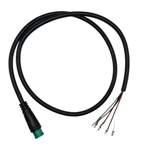 EEMS interface kabel connector converter M8 Mannelijk Julet (5pin) naar open draden - 2240mm
