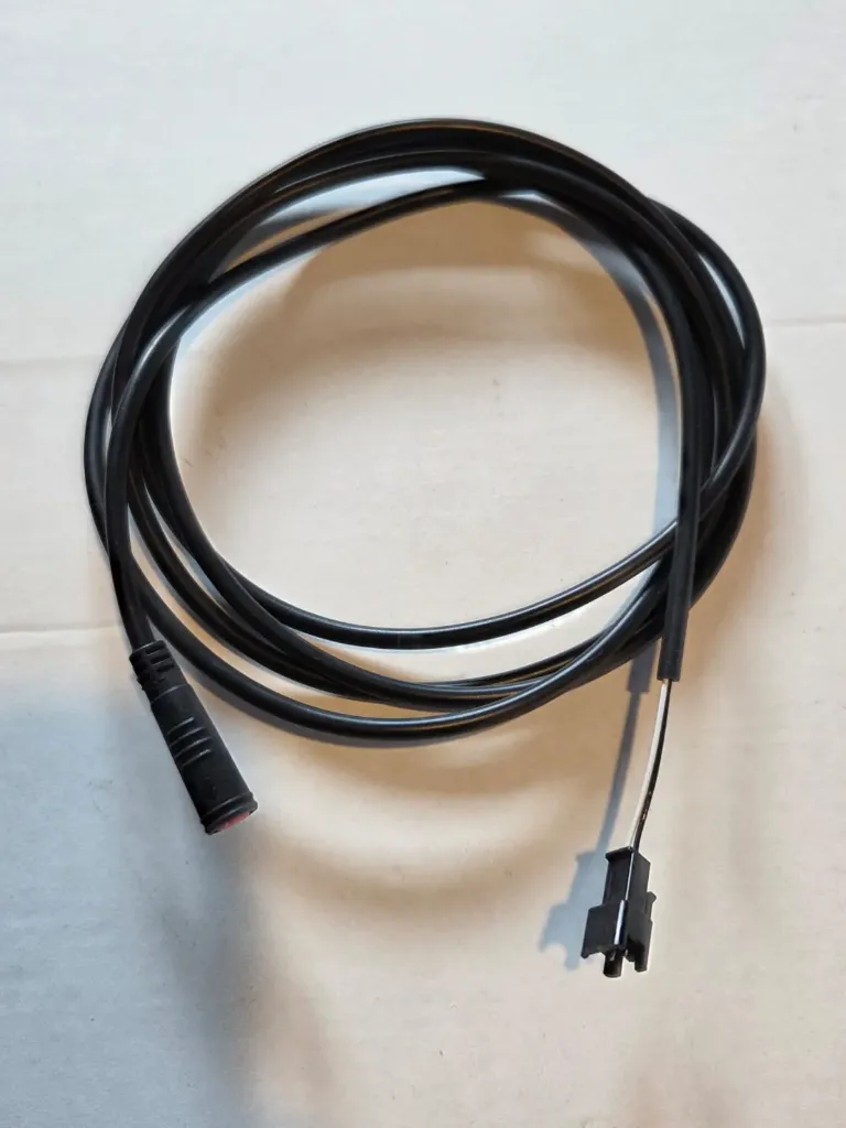 EEMS remsensor kabel connector converter M8 vrouwelijk Julet (2pin) naar mannelijk SM (2 pin) lengte 1800mm