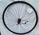 Achterwiel Rivol 21 Ryde 28" zwart met snelsluiter, freewheel shimano 622x21C