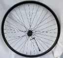 Achterwiel Ryde Tourus 21 28" zwart, freewheel shimano 622x21C met snelsluiter