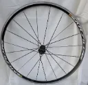 Achterwiel Mavic Aksium 28" zwart met snelsluiter, freewheel Shimano 622x17C