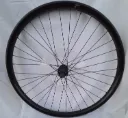 Achterwiel Mach1 27,5" zwart met snelsluiter, freewheel Shimano 584x30TC