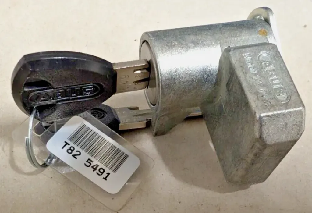 Abus 13_023 Shimano cylinder slot ebike batterij slede