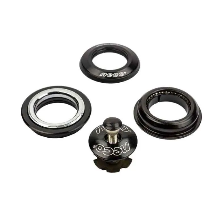 [390322/156CBK] Neco fietsbalhoofdset met geïntegreerde, schroefdraadloze lagers  ZS44 28.6mm IS55 39.8mm