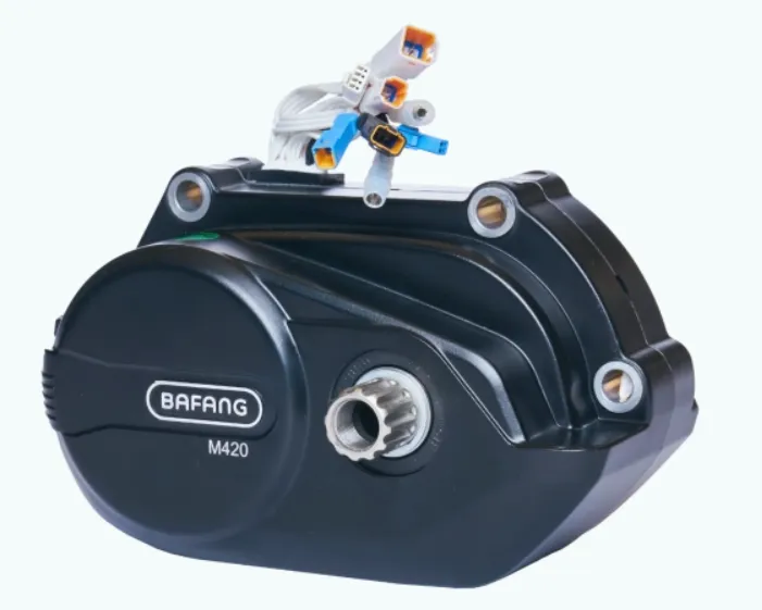 Bafang M420 Middenmotor CAN Unit 43V 250W - Zwart zonder afdekplaatjes