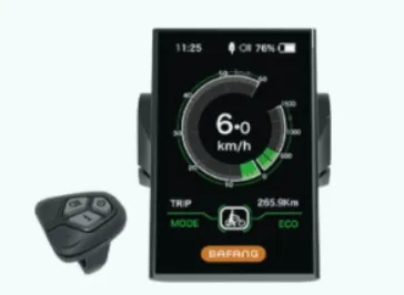 DP C18/C191 Display CAN kabel lengte 230mm Display: (G5.4) met USB aansluiting voor oplaad mogelijkheden