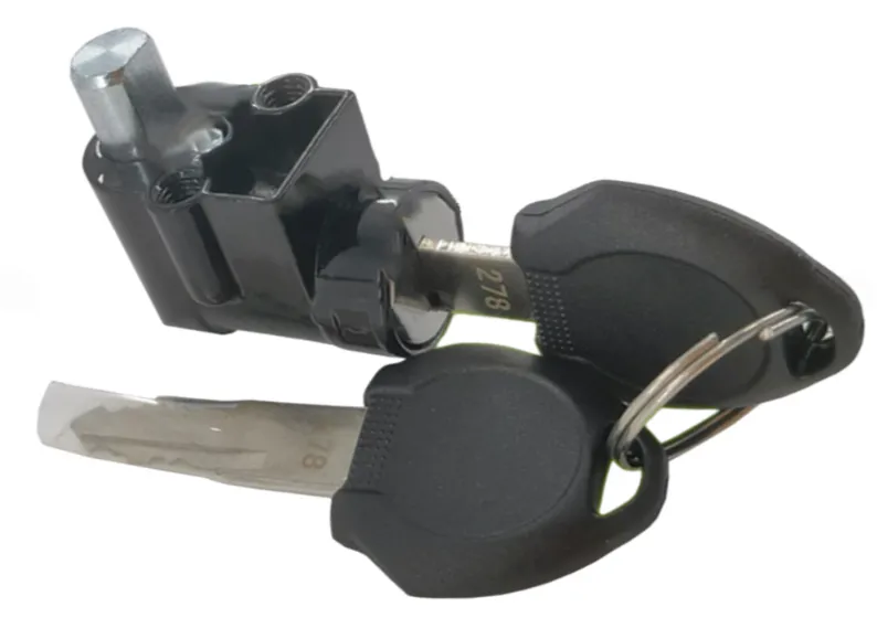 Bafang/Universeel batterij slede slot met 3 sleutels