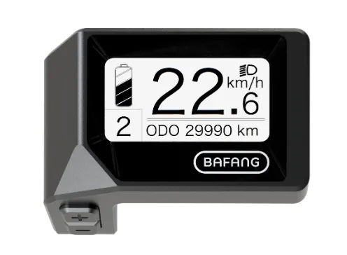 Bafang DP C220 CAN Kabel lengte 230mm voorzien van lichtknop Connector: G5.4(male 5.4) 5pin