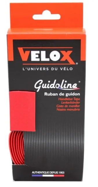 [GuideLine-kjt677004] Velox Stuurlint Rood (2 rollen) 2.5mm