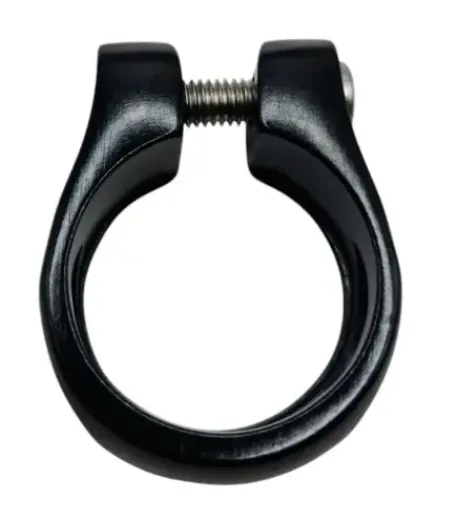 Zadelpenklem OEM RVS M6 31,8mm zwart