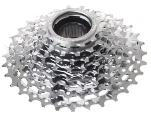 [LOGAN8SPCASSETTE3/32] 8 speed Cassette Freewheel,11-32T,M5007,NICKEL (7+1) Logan