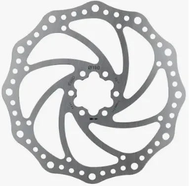 XLC Disc 203 mm red/silver